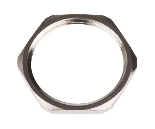 63-6553-10　RS PRO Brass Cable Gland Locknut, M32 Thread　127-495