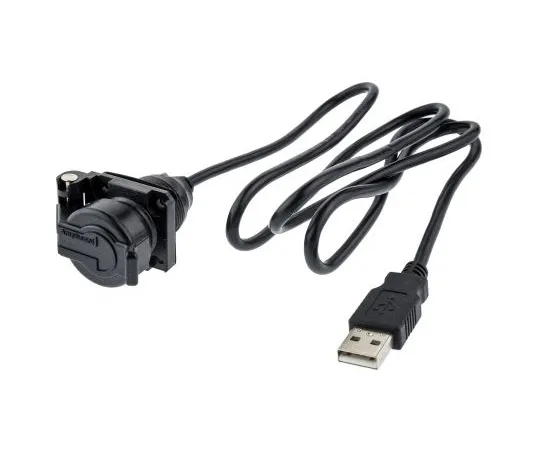 63-5044-02　Amphenol USB-A Field Series, Cable Mount, Version Type A Type A USB Connector, Receptacle　USBAPSCC2210A
