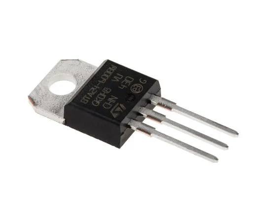 63-4962-52　BTA24-600BWRG 25A, 600V, TRIAC, Gate Trigger 1.3V 50mA, 3-pin, Through Hole, TO-220AB STMicroelectronics　BTA24-600BWRG