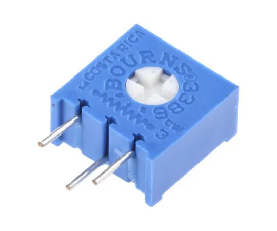 63-4969-48　Bourns 1 Gang Trimmer Cermet Potentiometer, 200Ω, ±10%, 0.5W, Linear 3386V-1-201LF　3386V-1-201LF