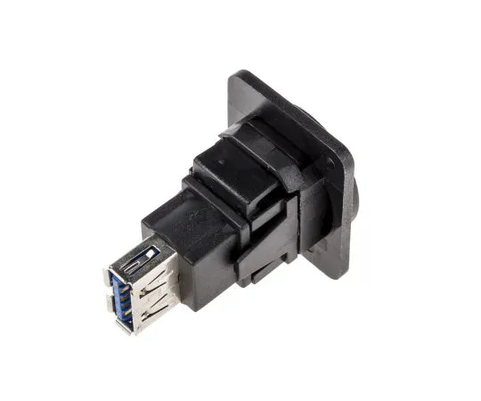 63-5157-50　RS PRO XLR Panel Mount XLR Connector, Female, Nickel Plated Contacts　874-1239
