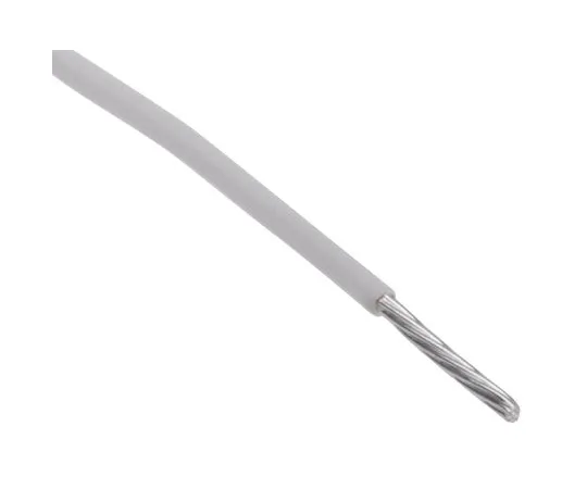 63-5141-82　RS PRO PTFE Equipment Wire 0.12 mm² CSA, White 25m Reel　841-7172