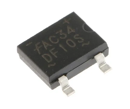 63-5070-69　ON Semiconductor DF06S, Bridge Rectifier, 1.5A 600V, 4-Pin SDIP　DF06S