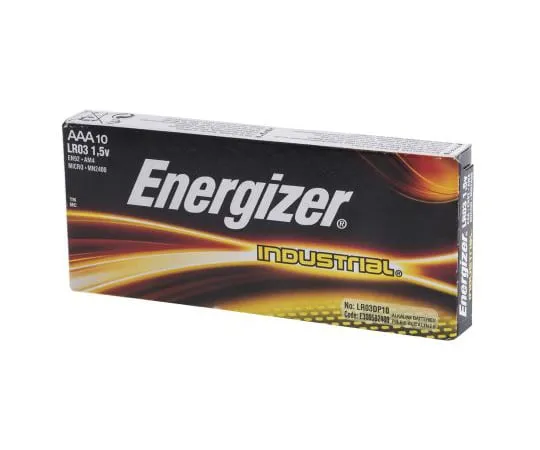 63-5070-21　Energizer Energizer Industrial Alkaline AAA Battery　7638900361063