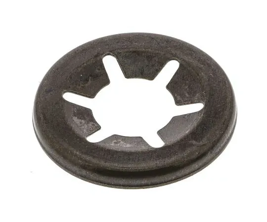 63-6568-72　Enamelled Steel Open Push-On Fastener for 5mm Shaft　172-341