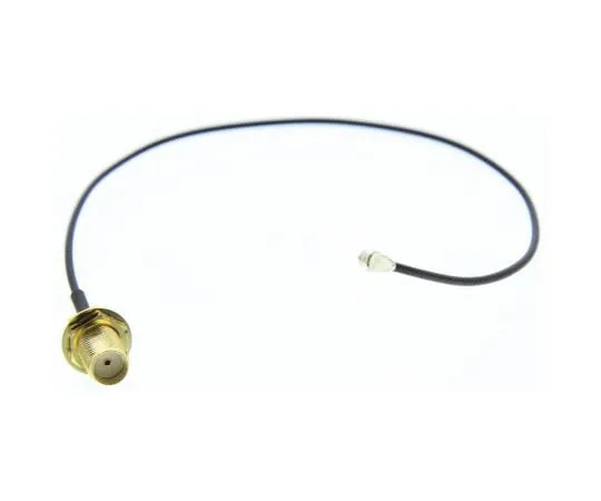 63-5108-98　RS PRO Black Female SMA to Male U.FL RF Coaxial Cable, 50 Ω　794-2891