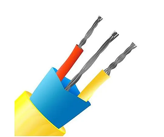 63-5127-72　Thermocouple & Extension Wire Type K, -10 → +105 °C 2 Core Screened PVC Sheath 25m　814-0068