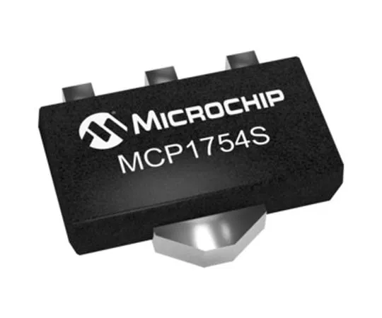 63-5071-20　Microchip MCP1754ST-3302E/MB, LDO Voltage Regulator, 150mA, 3.3 V, ±0.4% 3-Pin, SOT-89　MCP1754ST-3302E/MB