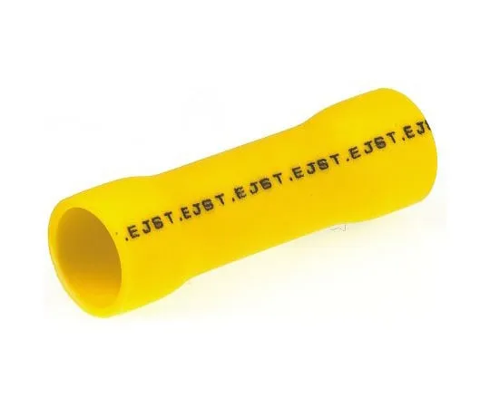 63-4964-62　JST FVC Butt Wire Splice Connector, Yellow, Insulated 12 → 10 AWG　FVC-5.5(LF)