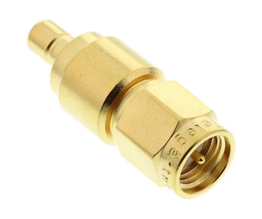 63-5002-18　Straight RF Adapter SMA Plug to SMB Plug　J01155A0021
