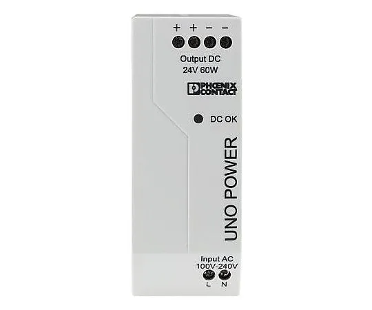 63-5092-55　Phoenix Contact, UNO-PS/1AC/24DC/60W PSU, 24V dc Output Voltage, 2.5A output current　2902992