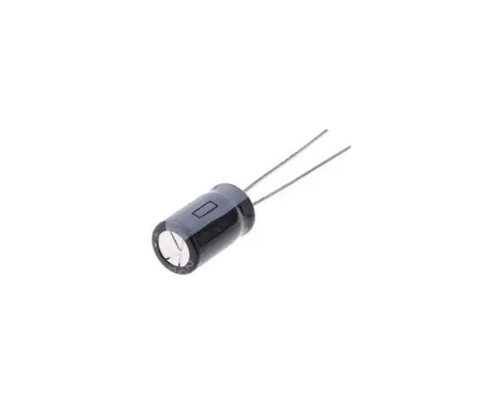 63-5052-78　Rubycon 100μF 35V dc Aluminium Electrolytic Capacitor, Through Hole 6.3 (Dia.) x 11mm +105°C 6.3mm 2.5mm　35YXJ100M6.3X11