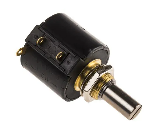 63-4971-26　Bourns 1 Gang 10 Turn Rotary Wirewound Potentiometer with a 6.35 mm Dia. Shaft, 5kΩ, ±3%, 2W, Linear 3549S-1AA-502A　3549S-1AA-502A