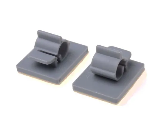 63-5130-20　RS PRO Cable Clip Grey Self Adhesive Nylon Cable Clamp, 7mm Max. Bundle　817-8974