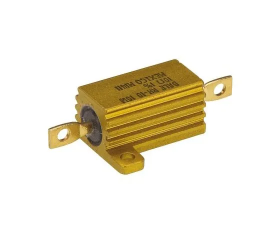 63-4957-39　Vishay RH010 Series Aluminium Ho***d Axial Wire Wound Panel Mount Resistor, 10Ω ±1% 12.5W　RH01010R00FE02