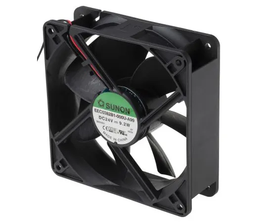 63-5067-22　Sunon EE Series Axial Fan, 120 x 120 x 38mm, 234.6m³/h, 9.2W, 24 V dc　EEC0382B1-000U-A99