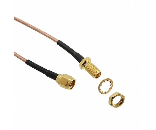 63-5162-41　Cinch Connectors Male SMA to Female SMA RG-316 Coaxial Cable, 50 Ω, 415　415-0031-024