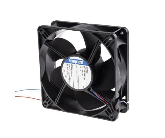 63-5070-19　ebm-papst 4400 Series Axial Fan, 119 x 119 x 38mm, 100m³/h, 1W, 24 V dc　4414L3