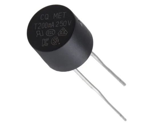 63-5081-96　RS PRO 200mA Radial Non-Resettable Wire Ended F***, 250V　767-5187