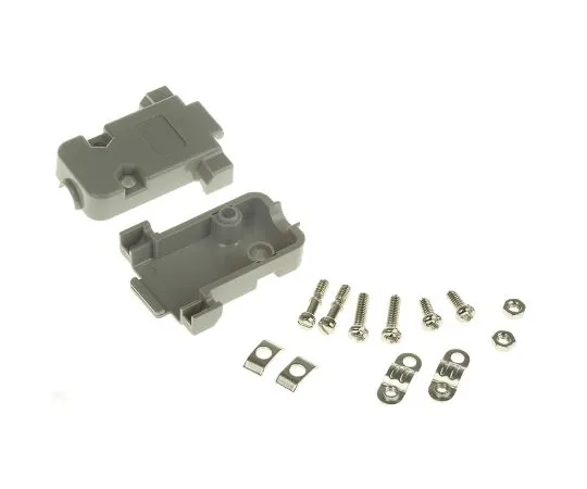 63-5134-32　MH Connectors MHCCOV Series ABS D-sub Connector Hood, 9 Way, Strain Relief　MHCCOV-09SC-LG