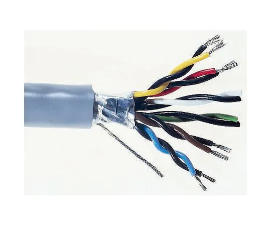 63-5126-61　RS PRO 10 Pair Tinned Copper Multipair Industrial Cable(Euroclass Eca) Grey　812-4716