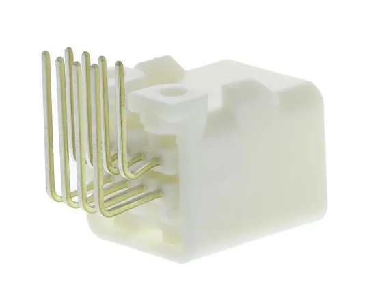 63-4999-63　TE Connectivity TH 025 Series, 2 Row 8 Way Panel Mount Socket Automotive Header Connector, Automotive wiring connector,　1376350-2