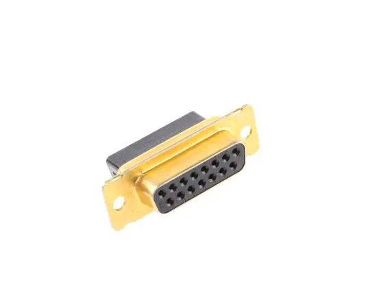 63-5017-71　TE Connectivity AMPLIMITE HDP-20 Series Straight Crimp D-sub Connector, Socket, 15 Pin　205205-7