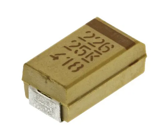 63-5115-37　KEMET Tantalum Capacitor 22μF 25V dc MnO2 Solid ±10% Tolerance T491 Series　T491C226K025AT