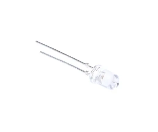 63-5084-22　3.2 V Blue LED 5mm Through Hole, Broadcom HLMP-CB1B-XY0DD　HLMP-CB1B-XY0DD