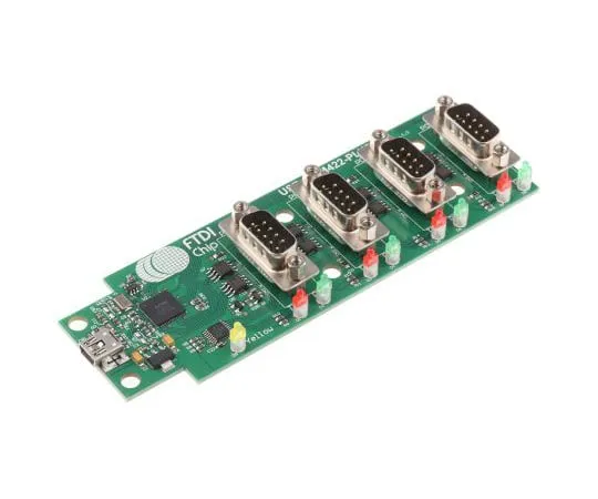 63-4963-29　FTDI Chip USB to RS485 (Quad) Adapter Board - USB-COM422-Plus4　USB-COM422-Plus4