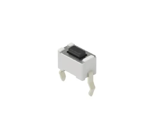 63-5178-72　Black Button Tactile Switch, Single Pole Single Throw (SPST) 50 mA 0.8mm Snap-In　SKHLAAA010