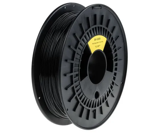 63-5163-68　RS PRO 1.75mm Black PET-G 3D Printer Filament, 500g　891-9309