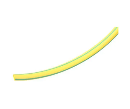 63-4979-45　RS Green/Yellow No Heat Shrink Tubing 3mm Sleeve Dia. x 10m Length 3:1 Ratio　700-4582