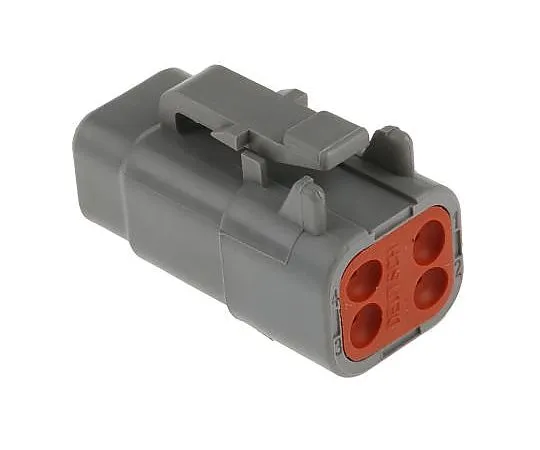 63-5177-52　Deutsch DTM Series, 2 Row 4 Way Plug Connector　DTM06-4S
