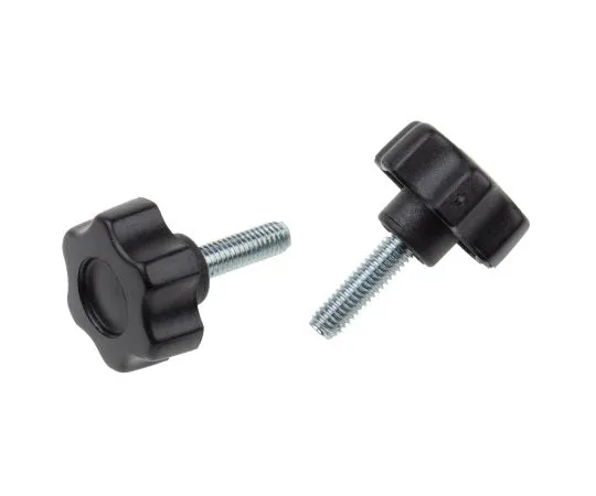 63-6565-03　RS PRO Black Multiple Lobes Clamping Knob, M6　161-149