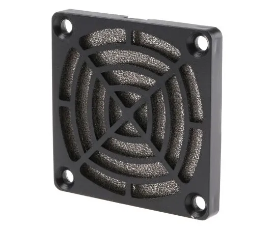 63-5037-72　Fan Filter, Fan Mounted 60 x 60mm, for 60mm Fan PUR　737-4083
