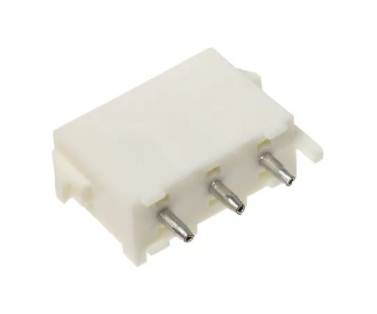 63-4996-39　TE Connectivity Universal MATE-N-LOK Series 6.35mm Pitch 3 Way 1 Row Straight PCB Socket, Through Hole, Solder　643414-1