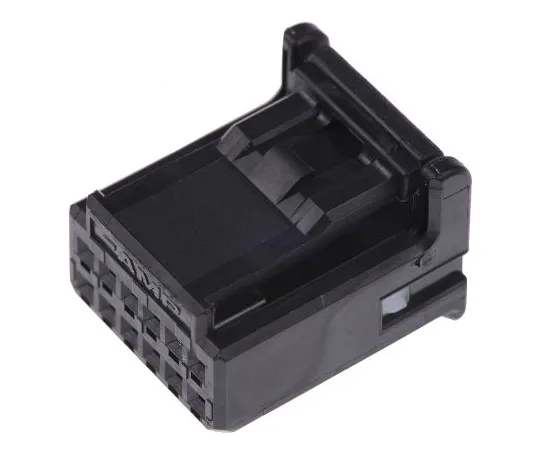 63-5017-78　TE Connectivity MULTILOCK 025 Series, 2 Row 12 Way Cable Mount Plug Housing　1376675-1