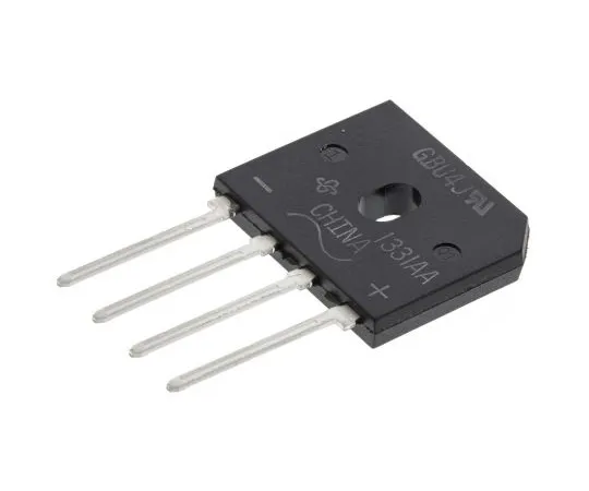 63-4979-84　Vishay GBU4J-E3/45, Bridge Rectifier, 4A 600V, 4-Pin GBU　GBU4J-E3/45