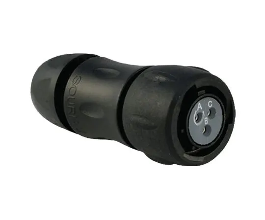 63-5175-31　Souriau UTS Series Cable Mount Connector, 3 contacts Socket　UTS6JC12E3S