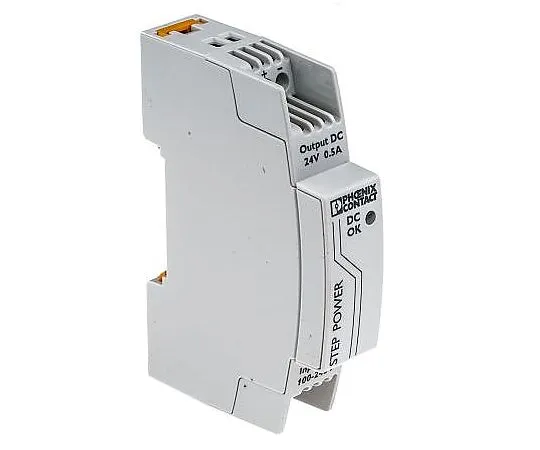 63-4992-06　Phoenix Contact, STEP-PS/1AC/24DC/0.5 PSU, 24V dc Output Voltage, 500mA output current　2868596