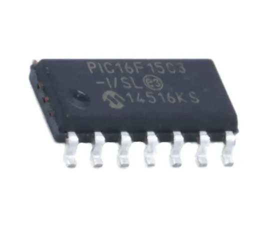 63-5065-19　Microchip PIC16F1503-I/SL, 8bit PIC Microcontroller, 20MHz, 2048 words Flash, 14-Pin SOIC　PIC16F1503-I/SL