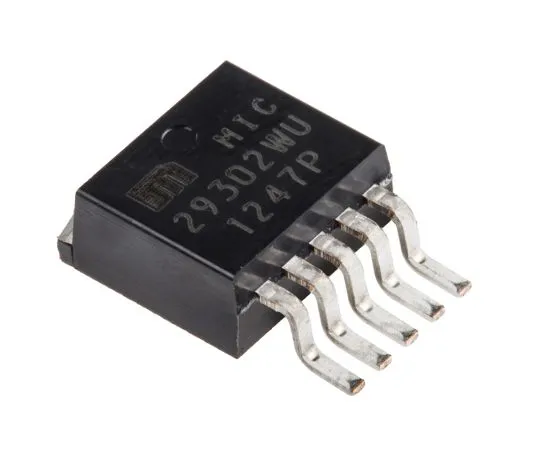 63-5174-91　Microchip MIC29302WU-TR, LDO Regulator, 3A Adjustable, ±2% 5-Pin, D2PAK　MIC29302WU-TR