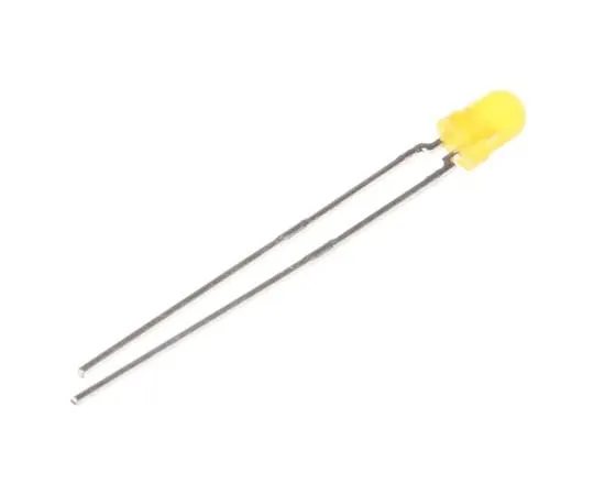 63-4992-63　3 V Yellow LED 3mm Through Hole, Vishay TLHY4400　TLHY4400