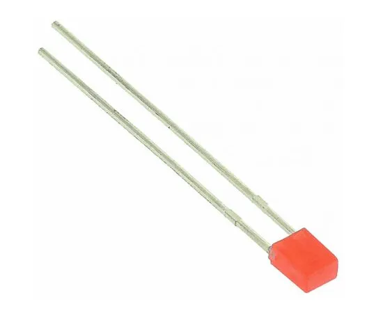 63-5152-08　2.5 V Red LED Rectangular Through Hole, Kingbright L-914IDT　L-914IDT