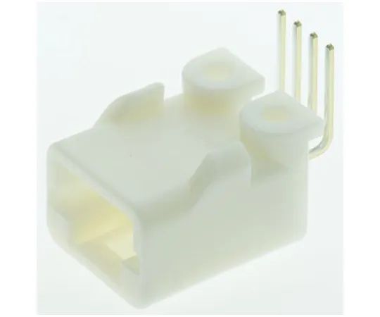 63-4999-59　TE Connectivity TH 025 Series, 1 Row 4 Way Through Hole Socket Automotive Header Connector, Automotive wiring　1565749-1