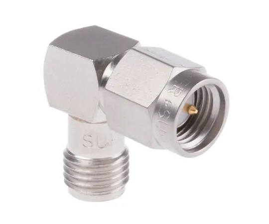 63-5010-77　Right Angle 50Ω RF Adapter SMA Plug to SMA Socket 0 → 14GHz　53_SMA-50-0-51/199_NE