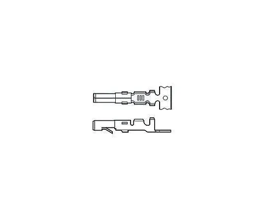 63-4945-85　TE Connectivity Commercial MATE-N-LOK Female Crimp Terminal Contact 18AWG 60617-4　60617-4