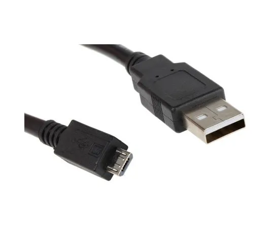 63-5105-18　Roline USB 2.0, Male USB A to Male Micro USB B, 1.8m USB Cable　11.02.8752-10