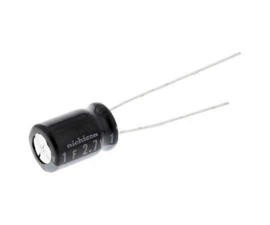63-5009-13　Nichicon 1F Supercapacitor EDLC ±20% Tolerance UM Series 2.7V dc Through Hole　JUMT1105MPD